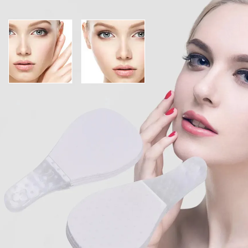 Davy Invisible Facelift Patches - 120 Pack | Ultra-Thin 0.02mm Adhesive | Waterproof & Hypoallergenic | Mechanical V-Shape Lifting | Transparent Skin Care Solution