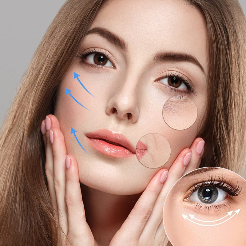 Davy Invisible Facelift Patches - 120 Pack | Ultra-Thin 0.02mm Adhesive | Waterproof & Hypoallergenic | Mechanical V-Shape Lifting | Transparent Skin Care Solution