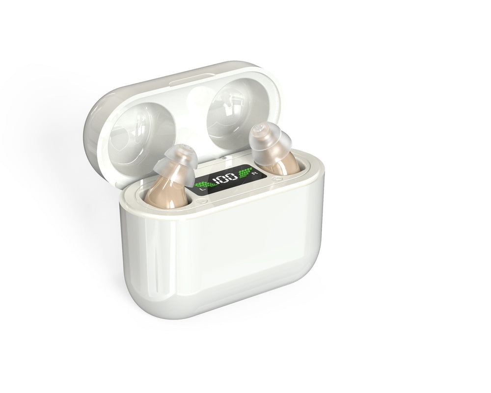 Davy Invisible Rechargeable Hearing Amplifier - Discreet Sound Enhancement for Clear Hearing