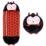 Davy Kids' Animal Sleeping Bag & Cuddle Toy Combo – Cozy, Fun, and Perfect for Sleepovers!