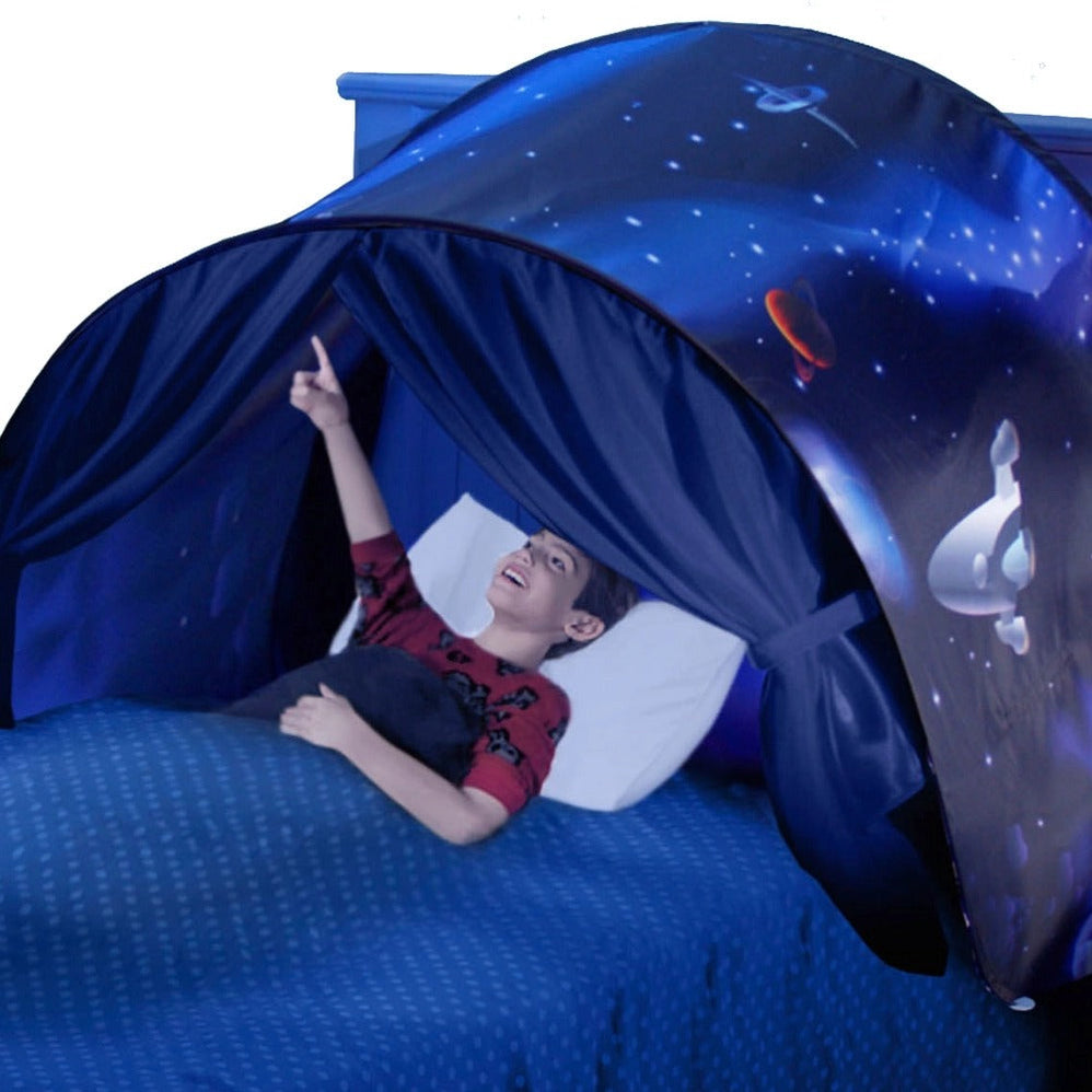 Kids Bed Tent – Dinosaur & Unicorn Designs, Easy Setup & Breathable Fabric