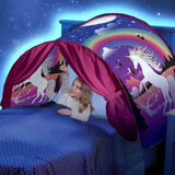 Kids Bed Tent – Dinosaur & Unicorn Designs, Easy Setup & Breathable Fabric
