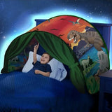 Kids Bed Tent – Dinosaur & Unicorn Designs, Easy Setup & Breathable Fabric