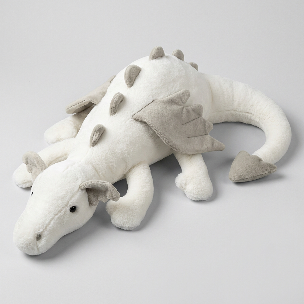 Davy the Dragon Plush Toy for Kids - Soft & Cuddly with Wings - Perfect Gift for Boys & Girls