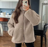 Cozy Oversized Lambswool Jacket for Ultimate Comfort | Stylish Warmth for Fall & Winter
