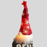 LED Gnome Ornament with Snowflake Pattern - Davy Decorative Holiday Light