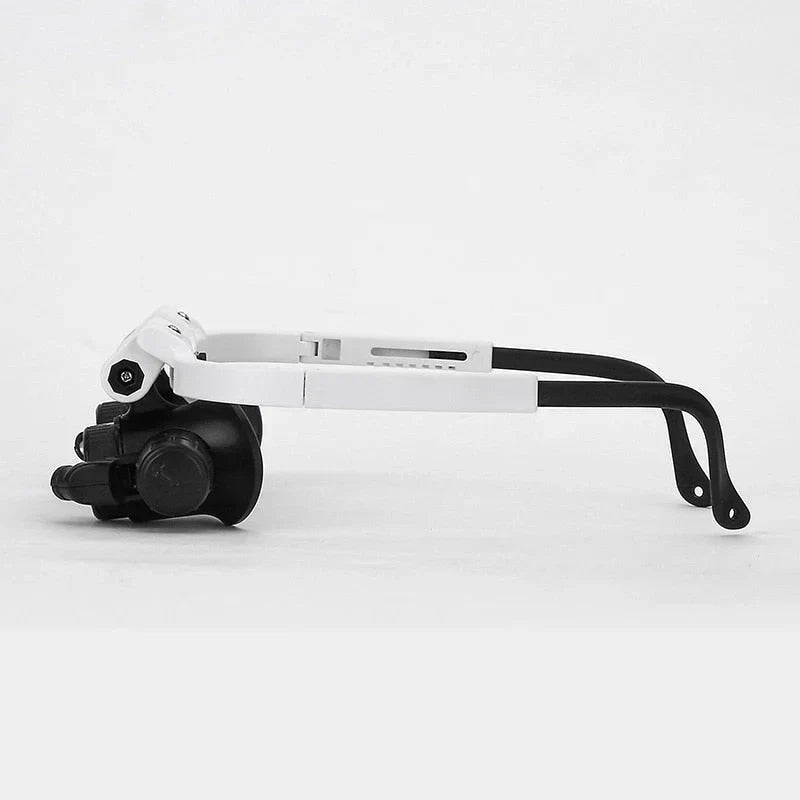 Davy LED Magnifying Glasses with Adjustable Lenses - Perfect for Close-Up Work, Reading, and Hobbies