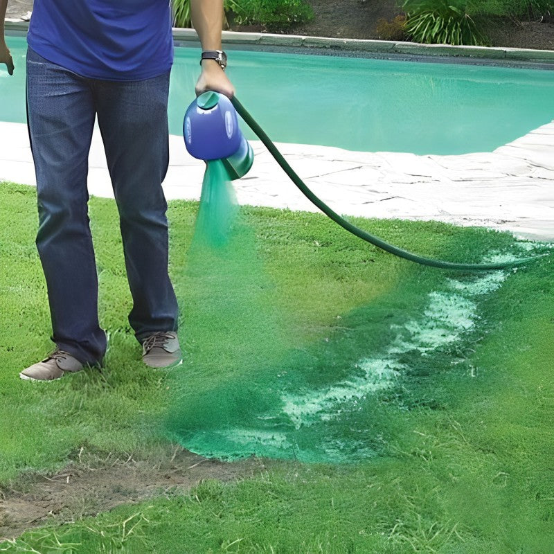 Davy Liquid Lawn Hydro Mousse Spray-On Grass Seed | Easy Application for Patchy Lawns & High-Traffic Areas | Fast-Growing, Durable Grass Solution