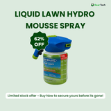 Davy Liquid Lawn Hydro Mousse Spray-On Grass Seed | Easy Application for Patchy Lawns & High-Traffic Areas | Fast-Growing, Durable Grass Solution