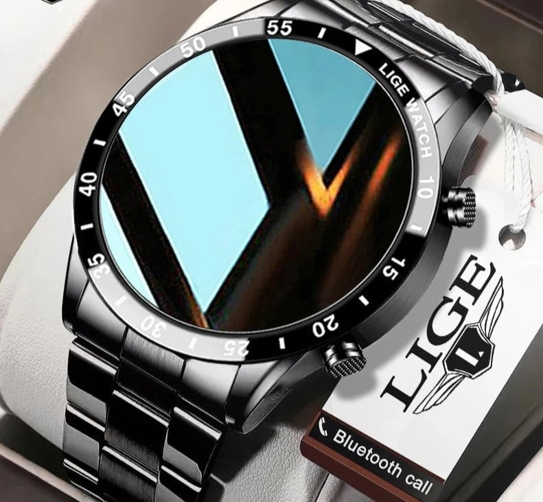 Davy Luxury 4G Smartwatch | Stylish GPS Watch with Call Function & Health Tracking Features