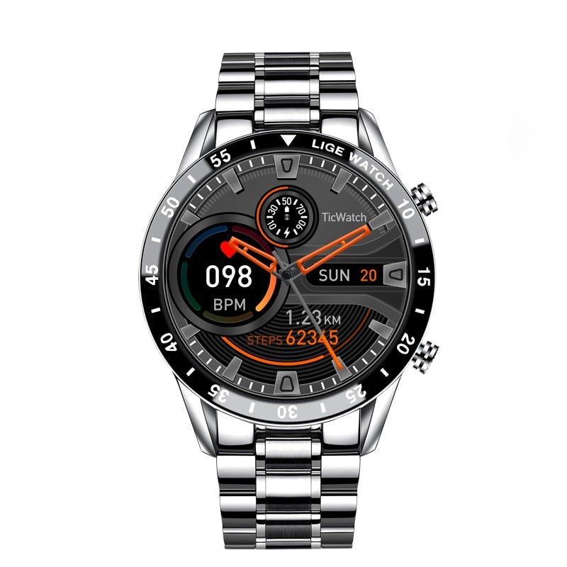 Davy Luxury 4G Smartwatch | Stylish GPS Watch with Call Function & Health Tracking Features