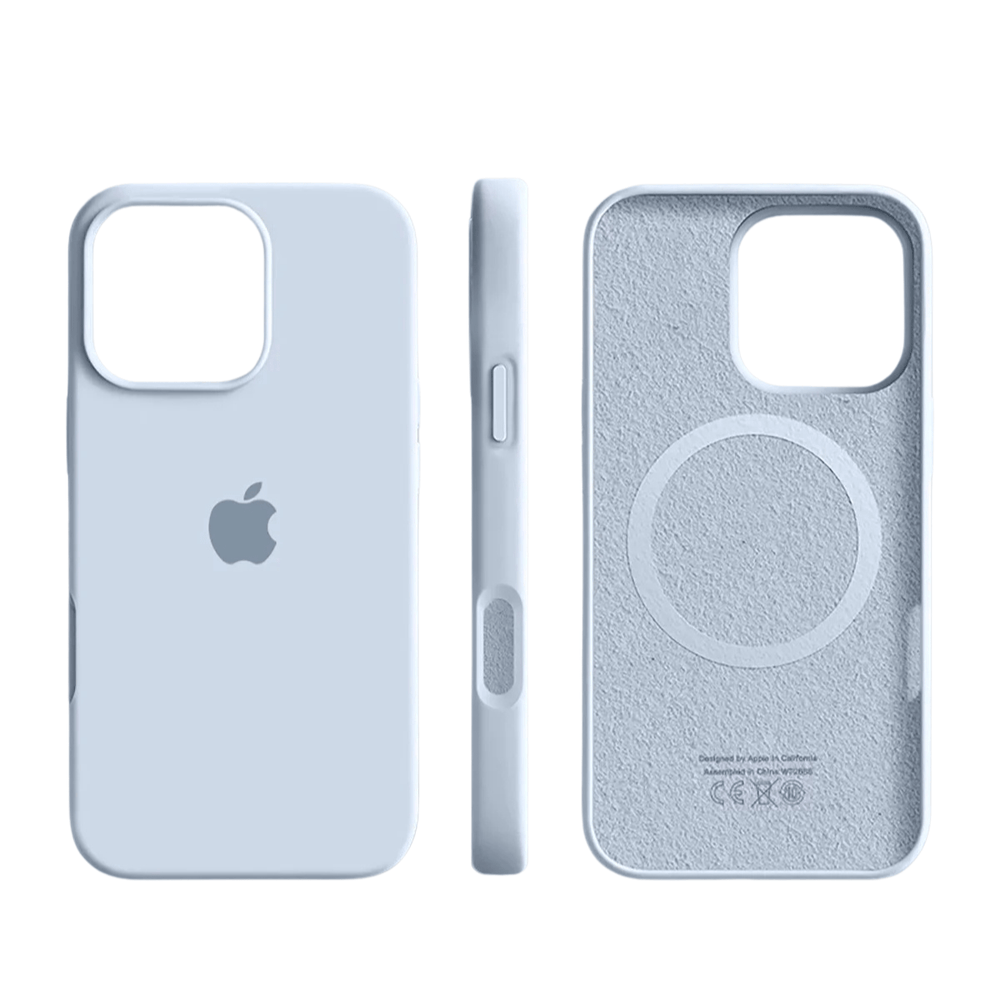 Davy Magnetic Silicone Case for iPhone - Soft-Touch Surface, Durable Protection & Sleek Design