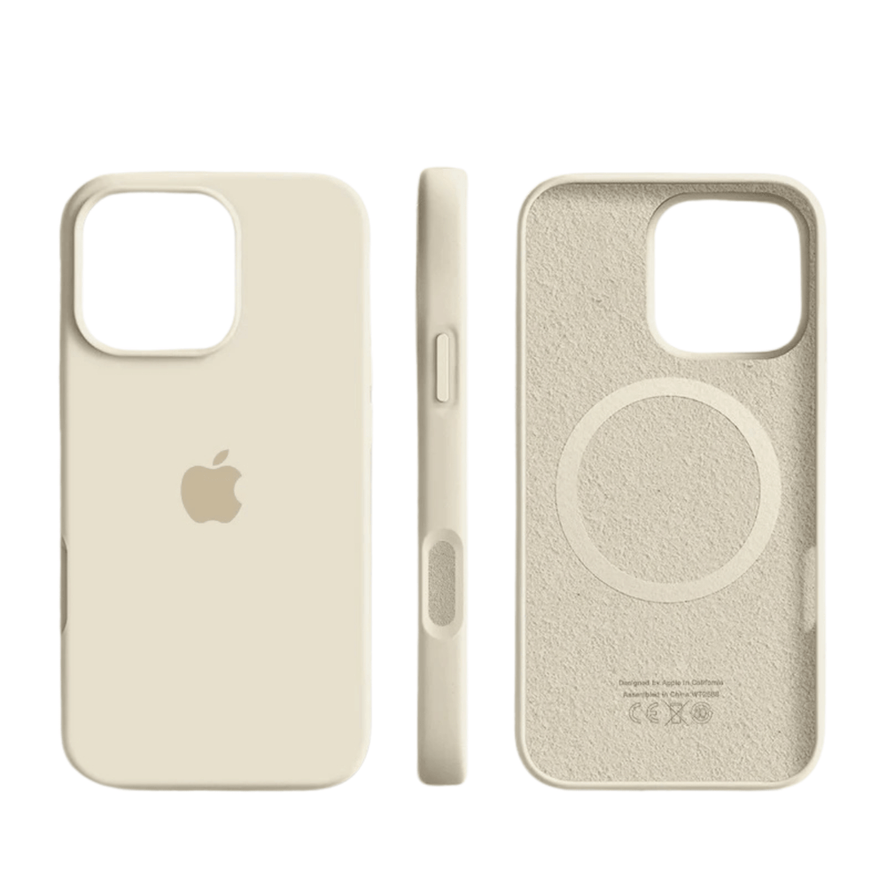 Davy Magnetic Silicone Case for iPhone - Soft-Touch Surface, Durable Protection & Sleek Design