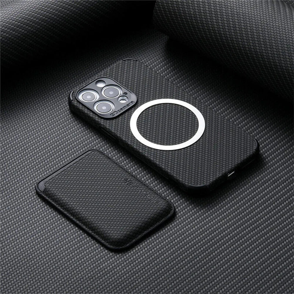 Enhanced Product Title: **Davy MagSafe Wallet Case for iPhone | Slim Magnetic Card Holder | Stylish & Functional Design**