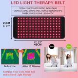 Davy Medical-Grade Infrared Light Therapy Pad Belt - At-Home Pain Relief Solution for Targeted Muscle and Joint Comfort