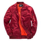 Men's Quilted Lined Bomber Jacket - Warm, Stylish & Comfortable Outerwear for Fall & Winter