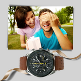Men's Davy Chronograph Watch - Water Resistant, Stylish & Durable Timepiece