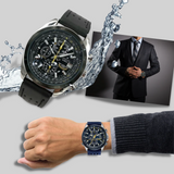 Men's Davy Chronograph Watch - Water Resistant, Stylish & Durable Timepiece