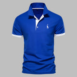 Davy Men's Breathable Polo Shirt - Lightweight, Moisture-Wicking Trimmed Design for Ultimate Comfort