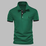 Davy Men's Breathable Polo Shirt - Lightweight, Moisture-Wicking Trimmed Design for Ultimate Comfort