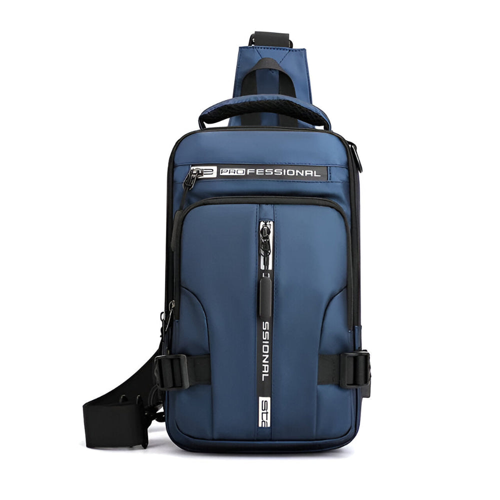 Davy Men's Anti-Theft Convertible Crossbody Sling Bag - Versatile & Secure Travel Companion