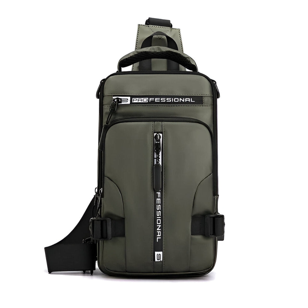 Davy Men's Anti-Theft Convertible Crossbody Sling Bag - Versatile & Secure Travel Companion
