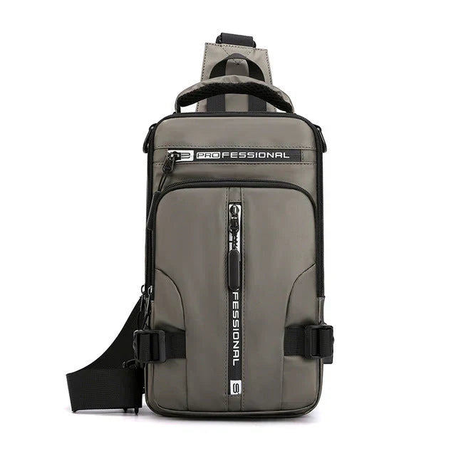 Men's Davy Crossbody Bag - Anti-Theft Design with USB Charging Port | Stylish & Functional Travel Accessory