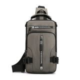 Men's Davy Crossbody Bag - Anti-Theft Design with USB Charging Port | Stylish & Functional Travel Accessory
