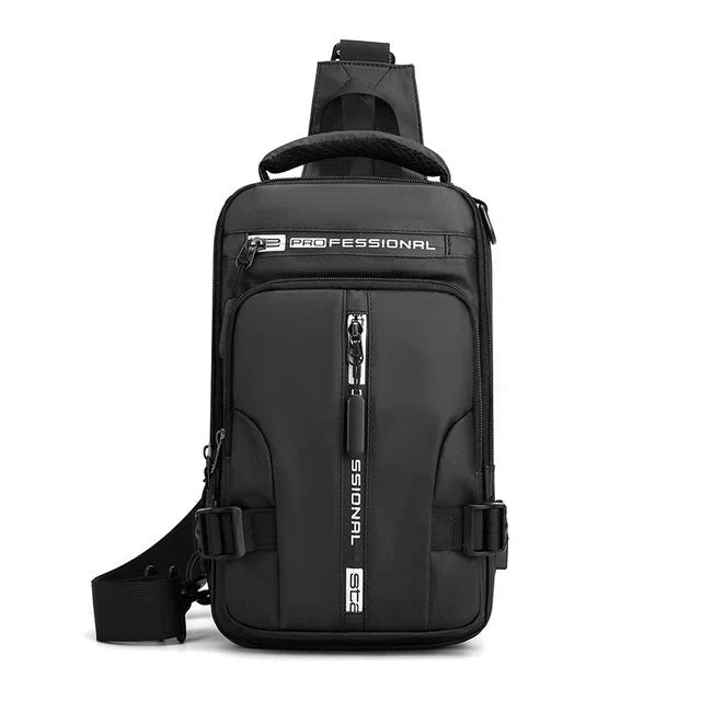 Men's Davy Crossbody Bag - Anti-Theft Design with USB Charging Port | Stylish & Functional Travel Accessory