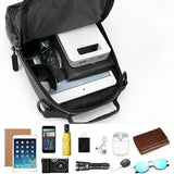 Men's Davy Crossbody Bag - Anti-Theft Design with USB Charging Port | Stylish & Functional Travel Accessory