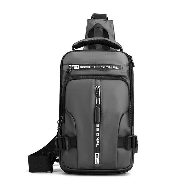 Men's Davy Crossbody Bag - Anti-Theft Design with USB Charging Port | Stylish & Functional Travel Accessory