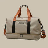 Men's Davy Duffel Bag with Shoe Compartment - Stylish & Functional Travel Bag