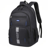 Davy Men's Fashion Backpack - Stylish Vertical Stripe Design, Durable & Versatile for Everyday Use