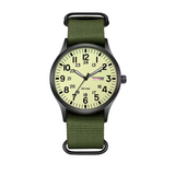Davy Men's Luminous Field Watch - Durable Outdoor Timepiece with Glow-in-the-Dark Dial