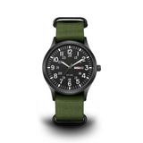 Davy Men's Luminous Field Watch - Durable Outdoor Timepiece with Glow-in-the-Dark Dial