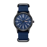 Davy Men's Luminous Field Watch - Durable Outdoor Timepiece with Glow-in-the-Dark Dial