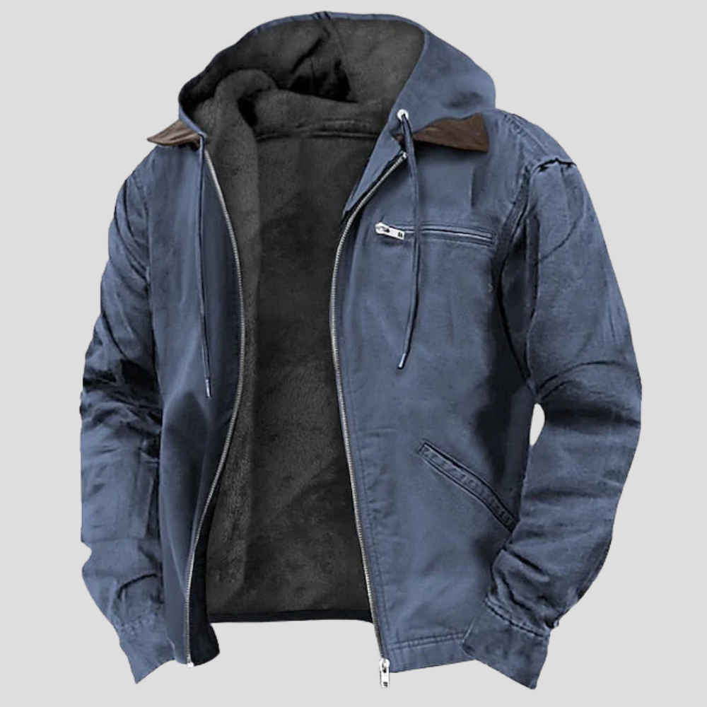 Davy Insulated Hooded Jacket for Men | Warm, Waterproof, and Stylish Outdoor Wear