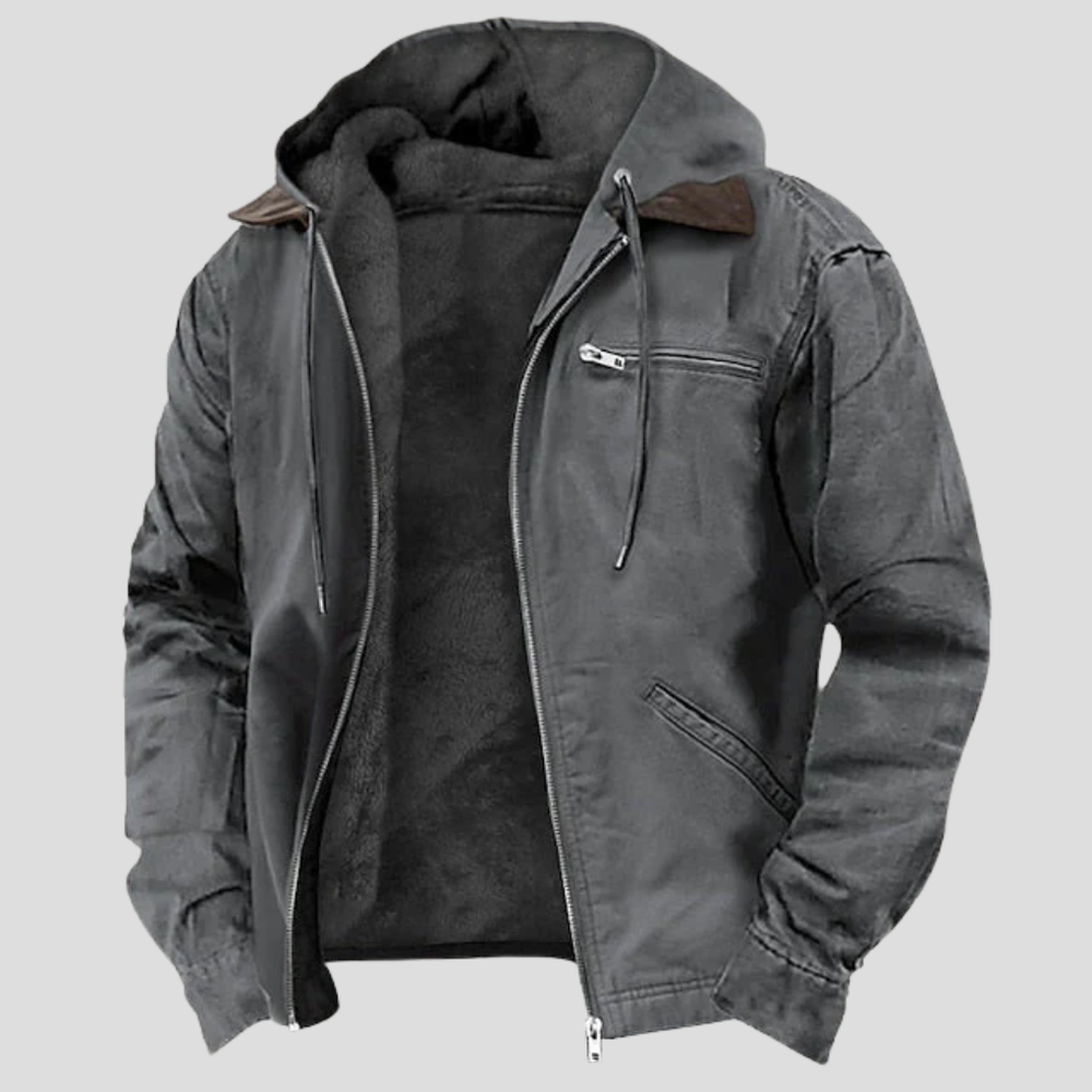 Davy Insulated Hooded Jacket for Men | Warm, Waterproof, and Stylish Outdoor Wear