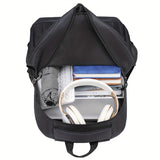 Davy Men's Laptop Backpack with Striped Front Pocket | Stylish & Functional Travel Bag