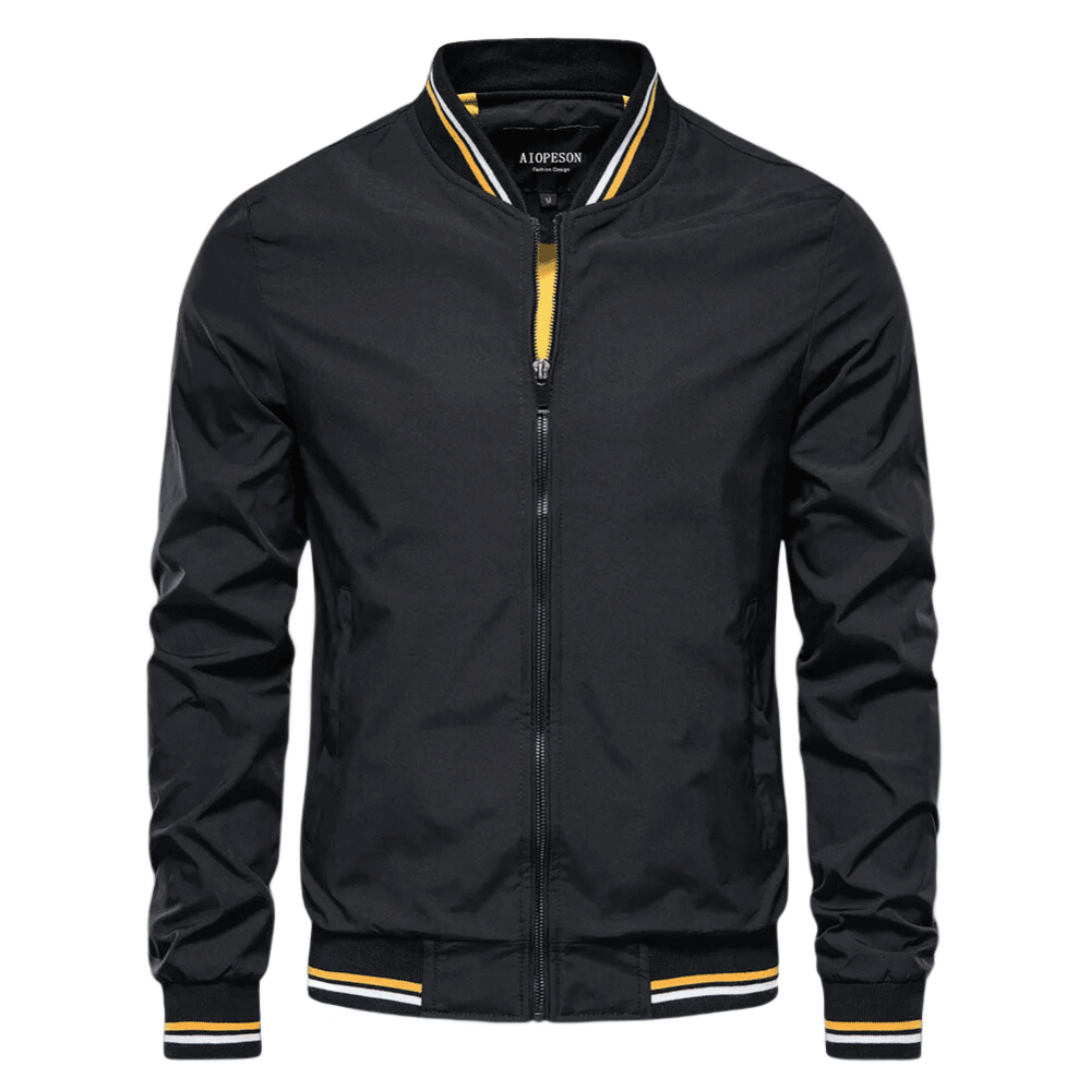 Davy Men's Lightweight Water-Resistant Bomber Jacket - Stylish & Versatile Outerwear