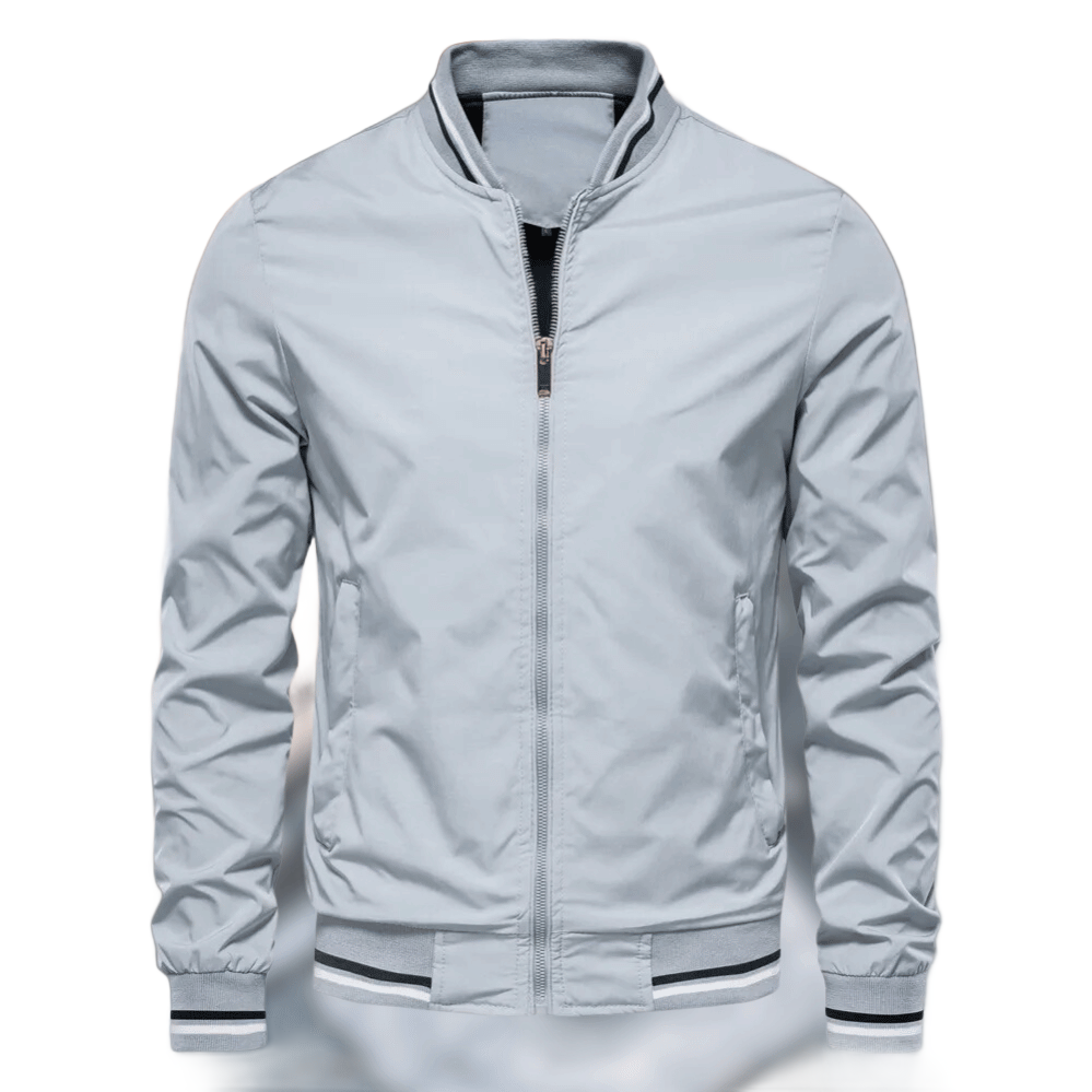 Davy Men's Lightweight Water-Resistant Bomber Jacket - Stylish & Versatile Outerwear