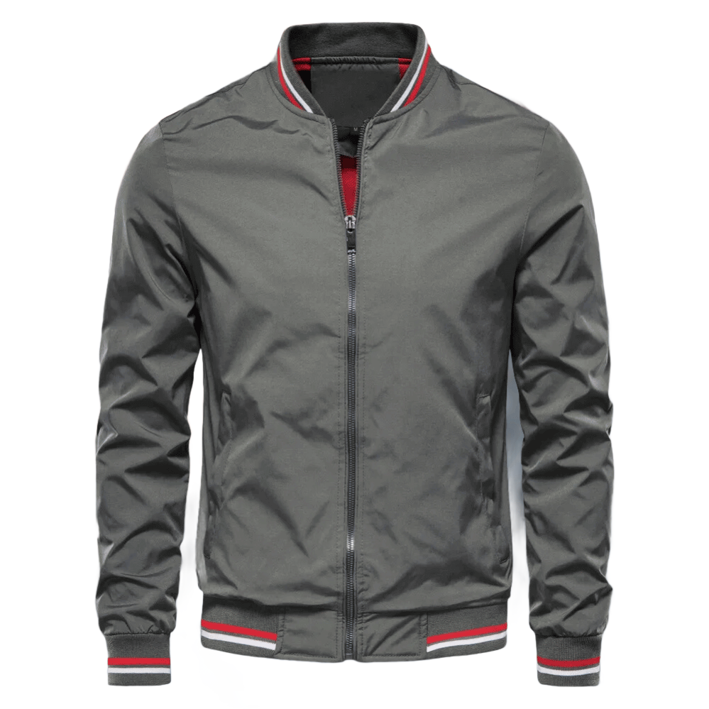 Davy Men's Lightweight Water-Resistant Bomber Jacket - Stylish & Versatile Outerwear