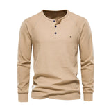Enhanced Product Title: Davy Men's Long Sleeve Henley Shirt - Stylish Button Neck Design, Comfortable Fit, Perfect for Casual Wear

This optimized title includes relevant keywords while maintaining clarity and appeal for potential buyers.