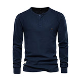 Enhanced Product Title: Davy Men's Long Sleeve Henley Shirt - Stylish Button Neck Design, Comfortable Fit, Perfect for Casual Wear

This optimized title includes relevant keywords while maintaining clarity and appeal for potential buyers.