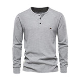 Enhanced Product Title: Davy Men's Long Sleeve Henley Shirt - Stylish Button Neck Design, Comfortable Fit, Perfect for Casual Wear

This optimized title includes relevant keywords while maintaining clarity and appeal for potential buyers.