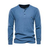 Enhanced Product Title: Davy Men's Long Sleeve Henley Shirt - Stylish Button Neck Design, Comfortable Fit, Perfect for Casual Wear

This optimized title includes relevant keywords while maintaining clarity and appeal for potential buyers.