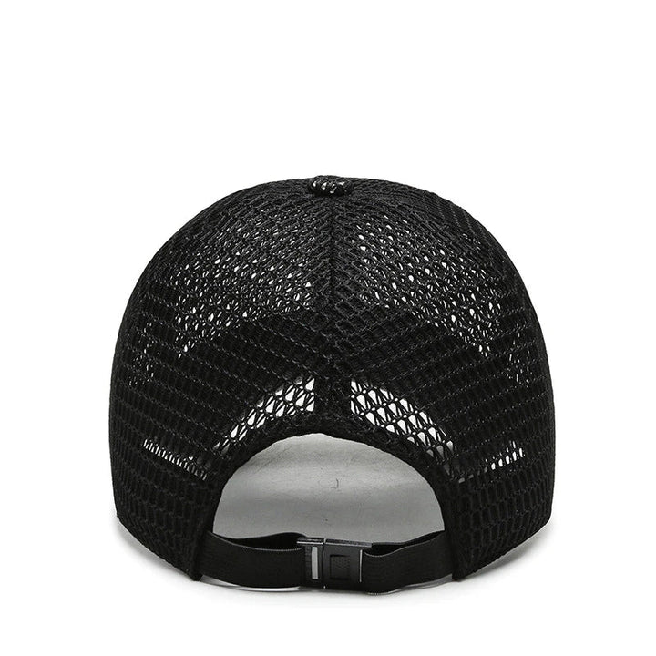Davy Men's Breathable Mesh Baseball Cap - Lightweight & Comfortable Design for All-Day Wear