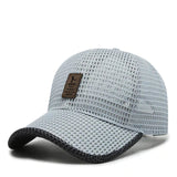 Davy Men's Breathable Mesh Baseball Cap - Lightweight & Comfortable Design for All-Day Wear