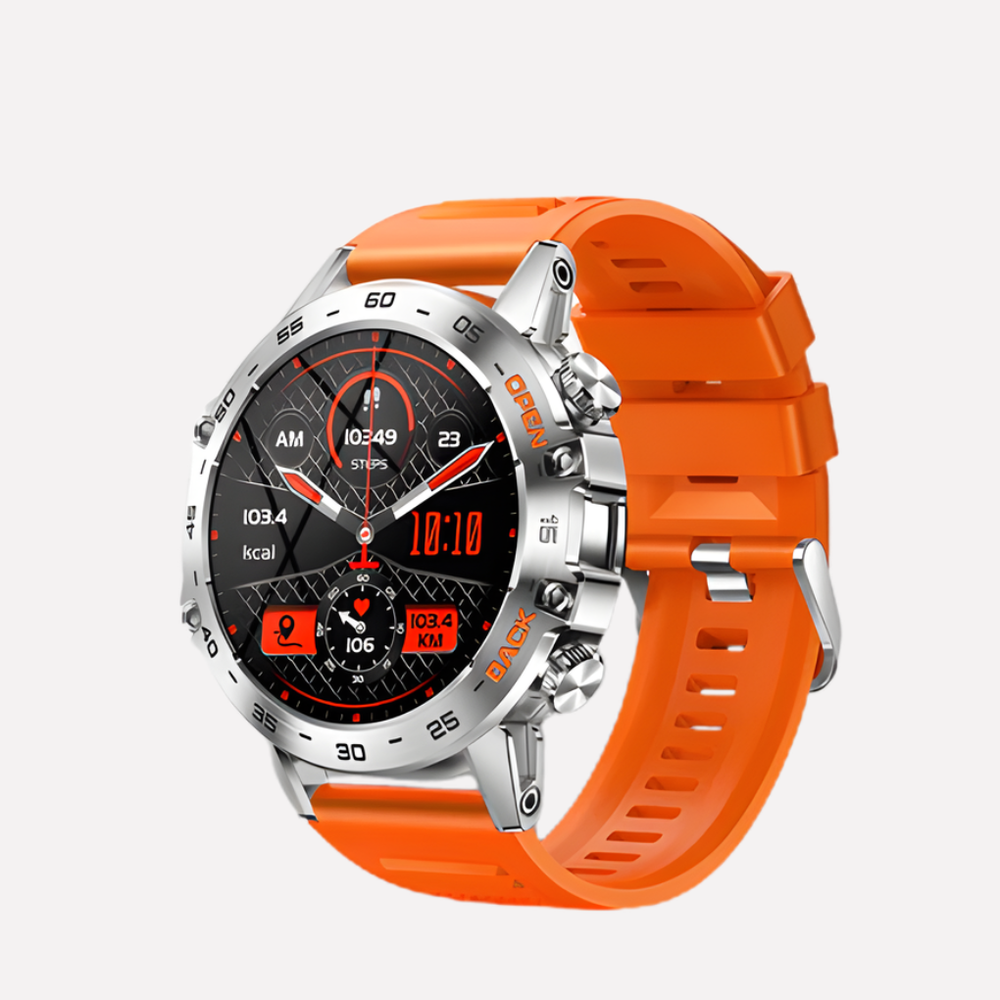 Enhanced Product Title: Davy Men's GPS Outdoor Smartwatch | Rugged, Waterproof Fitness Tracker with Heart Rate Monitor & Activity Tracking

This optimized title includes relevant keywords that potential buyers might search for, enhancing visibility on Goo