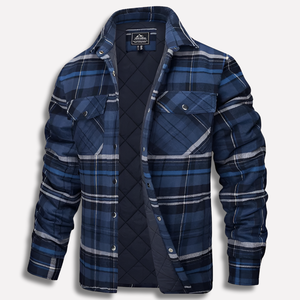 Enhanced Product Title: "Davy Men's Insulated Plaid Flannel Shirt Jacket - Warm & Stylish Outdoor Layering" 

This title includes keywords that enhance searchability while clearly describing the product's features and benefits.